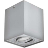 Spot LAMPA sufitowa HARY 03715 Ideus metalowa OPRAWA downlight kostka cube srebrna