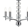 Żyrandol kryształ pałacowy Oleana OLE0550 Dar Lighting świecznik chrom