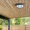 Zewnętrzna LAMPA sufitowa MILANO 8346 Rabalux klasyczna OPRAWA ogrodowa plafon outdoor IP44 czarny