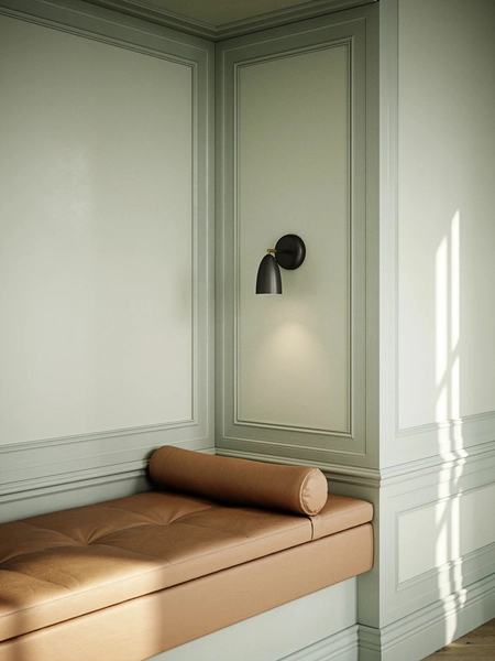 Metalowy kinkiet Nexus 2020601003 Nordlux klosz zwis czarny