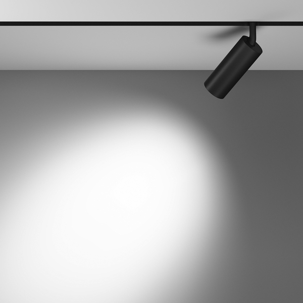 Lampa do szynoprzewodów magnetycznych Focus TR032-2-12W4K-S-B LED 12W 4000K czarna