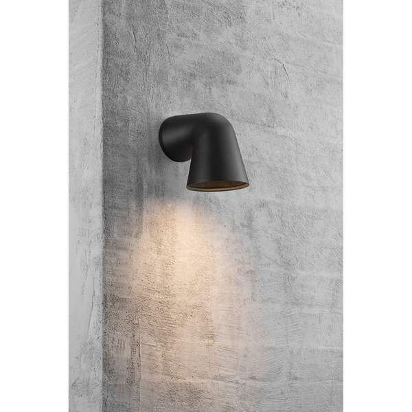 Elewacyjna lampa ścienna FRONT 46801003 IP44 metalowa czarny