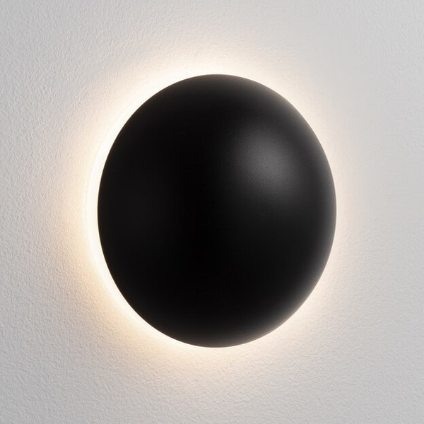 Ścienna lampa do przedpokoju MOXOS LE44372 LED 3W 3000K ball czarna