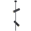 Zwisowa lampa Elti C021CL-02B tuby do jadalni czarne