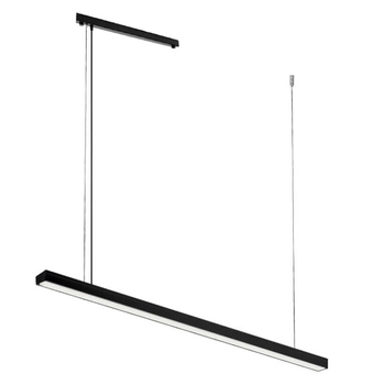 Lampa wisząca podłużna Hiate 1848 Shilo LED 24W 3000K listwa czarna