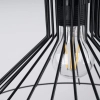 Lampa wisząca EDA SL.1186 czarna metalowa 1xE27 do salonu jadalni