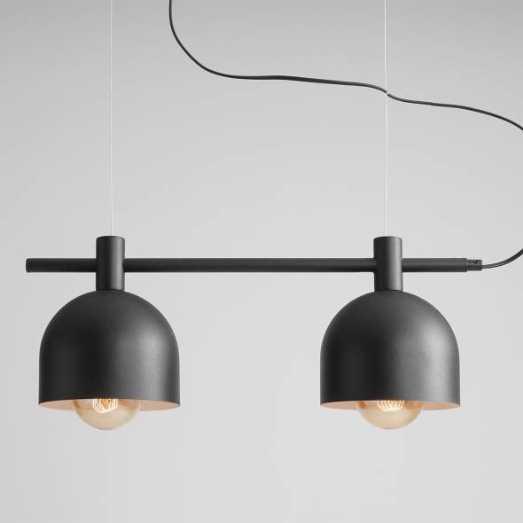 Loftowa lampa wisząca BERYL 976H1 Aldex metalowe kopuły