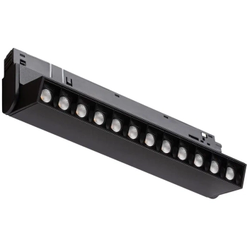Oprawa szyny magnetyczznej 10145 LED 9W 3000K do systemu czarna