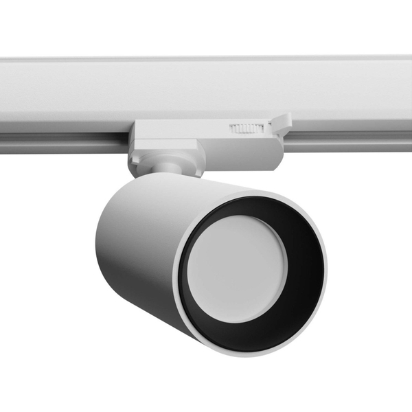 Szynowa lampa sufitowa 3-fazowa TIVA MYL.00552 tubka regulowana biała