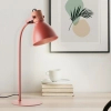 Regulowana lampa stołowa Erena 94555/01 metalowa czerwona