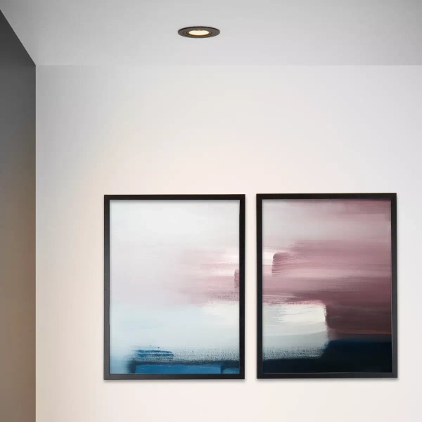 Punktowe oczko sufitowe TUBE 22954/01/30 Lucide okrągłe czarna