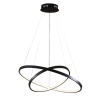 Salonowa lampa wisząca LEA 329172 LED 40W 4000K ringi czarne