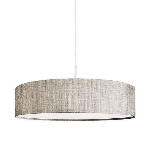 Skandynawska lampa wisząca Turda 8946 sypialniana nad łóżko szara