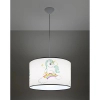Lampa zwisająca Jednorożec SL.1413 Sollux dla dziewczynki wielokolorowa