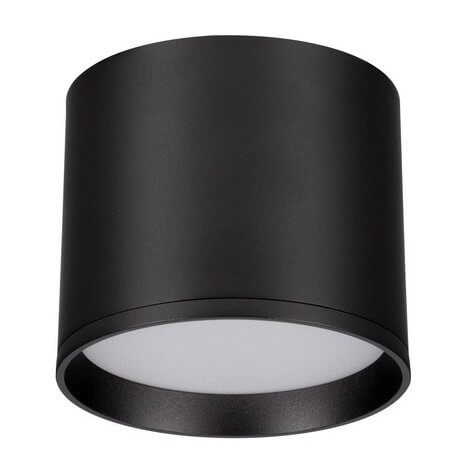 Przysufitowa lampa okrągła BRENAS LE44392 LED 10W 3000K czarny