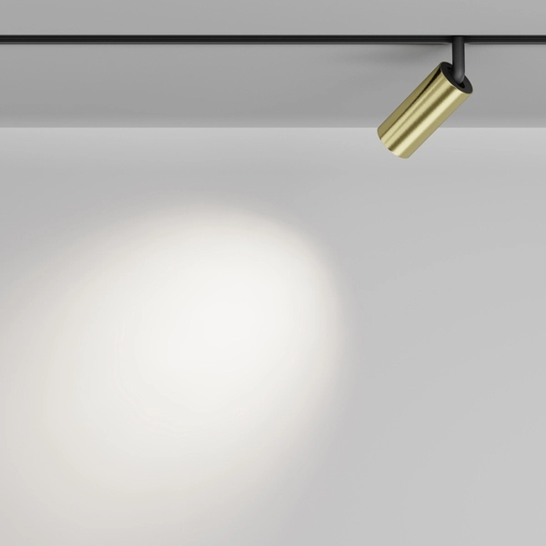 Lampa szynowa do jadalni Focus TR032-4-5W3K-M-DS-BBS LED 5W 2700-6000K magnetyczna mosiądz