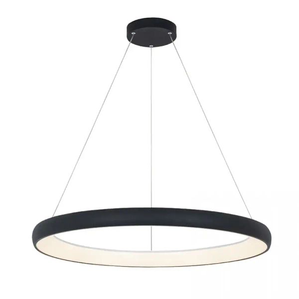 Wisząca ledowa lampa 2060 LED 60W 3000K do przedpokoju czarny