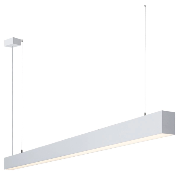 Nowoczesna lampa wisząca Traversi PRD-5470-142-WH-830-PN Italux LED 44W 3000K biała