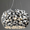 Elegancka lampa wisząca Carera OR80162 glamour do salonu chrom