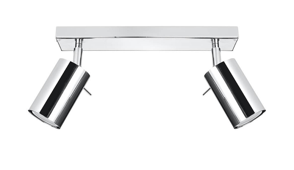 LAMPA sufitowa SL.0728 metalowa OPRAWA listwa SPOT ścienne tuby chrom