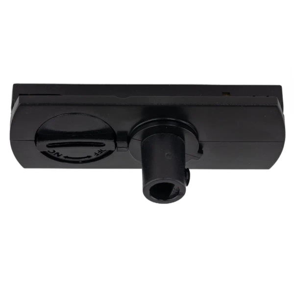 Szynowy adapter 1-fazowy Slim 11030 z hamulcem czarny