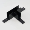 Łącznik magnetyczny do systemów szynowych TRACK AZ6701 czarny aluminiowy łącznik T