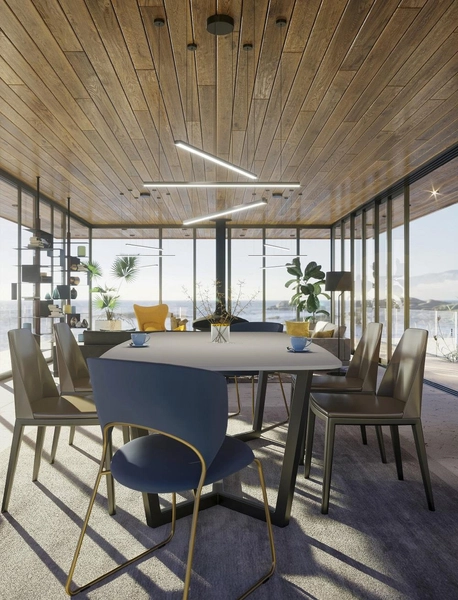 LAMPA wisząca TRIO P0311D Maxlight metalowa OPRAWA listwy LED 36W 3000K designerskie czarne