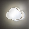 Nasufitowa lampa Cloud 10006 chmura do sypialni metalowa biała beżowa