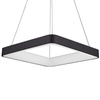 LAMPA wisząca GIACINTO 5304-850SQP-BK-3 Italux kwadratowa OPRAWA metalowy zwis LED 50W 3000K ramka square czarna