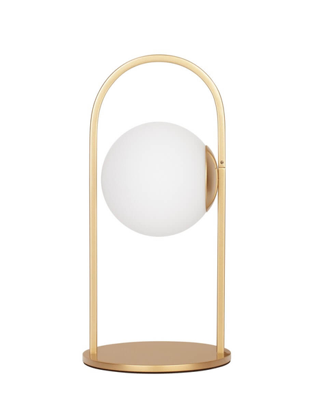 Złota lampa stołowa YARA LE42734 LED 5W 3000K do pokoju kulista ball