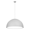 Zwisowa lampa sypialniana Gandra 5025 Shilo półokrąg kopuła biała