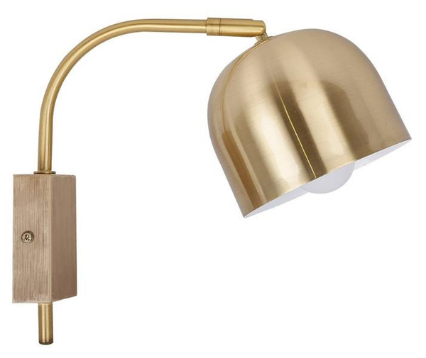 Kinkiet lampa ścienna RUPI 21-75475 metalowa regulowana patyna
