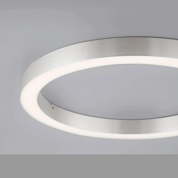 Lampa sufitowa sterowana pilotem PURE-LINES srebrna 6309-95 1xLED 30W 2700-5000K