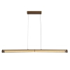 Wisząca lampa podłużna Janderin 24405/34/05 LED 16,5W 2200-3300K brązowy