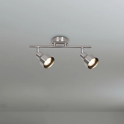 Sypialniany plafon chromowany Blake 3184 tuby regulowane nad obraz