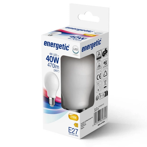 Kulista żarówka E27 5181021121 LED 4W 2700K 470lm biała