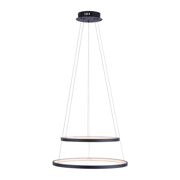 Podwójna lampa zawieszana Circle 11525-13 Just Light LED 46W 3000K antracyt