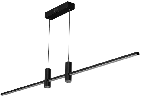 Wisząca lampa ledowa Gerardo AZ5447 24W pilot czarna