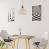 Kuchenna lampa wisząca 137623620217 drewniana nad wyspę