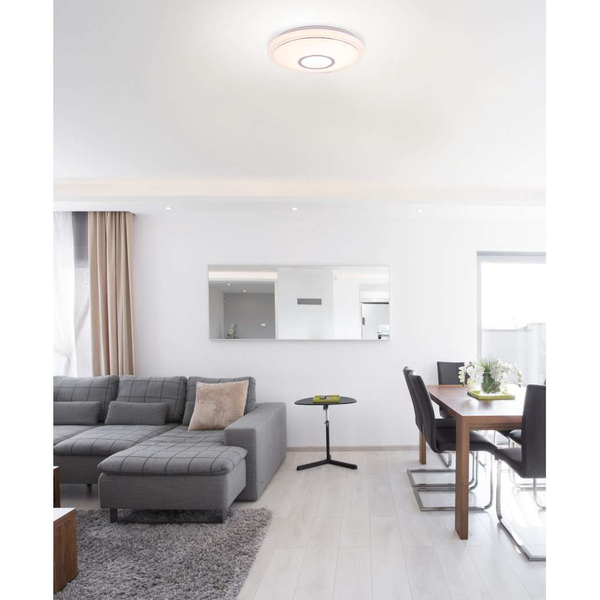 Lampa sufitowa CONNOR 41386-16 okrągła LED 16W 3000-6000K biała chromowana