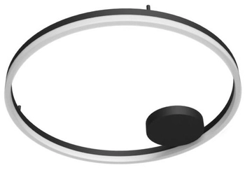 Plafon przysufitowy Halo AZ5345 LED 60W 3000-6000K ring pilot czarny