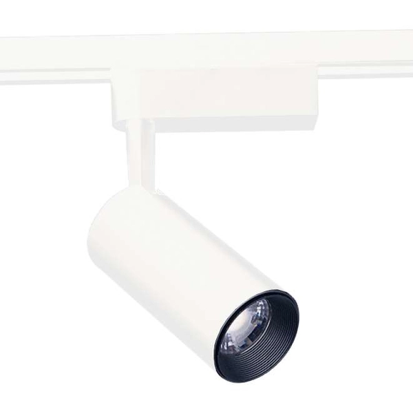 Reflektorowa LAMPA sufitowa PROFILE IRIS 9005 Nowodvorski metalowa OPRAWA tuba LED 20W 3000K do systemu szynowego 1-fazowego cza