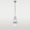 Kryształowa LAMPA wisząca REYKJAVIK P02080CP Cosmolight glamour zwis do jadalni szampański
