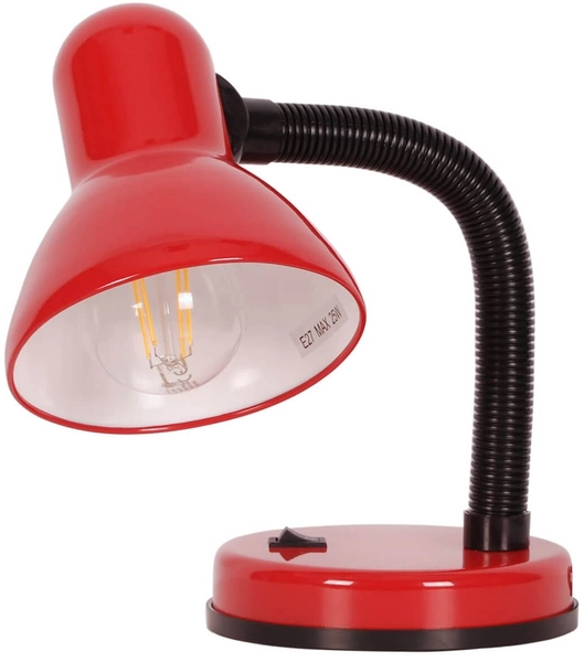 Lampka stojąca na biurko Cariba K-MT-203 CZERWONY czerwona