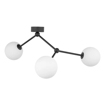 Molekułowa lampa sufitowa potrójna Fairy 4854 TK Lighting czarna biała