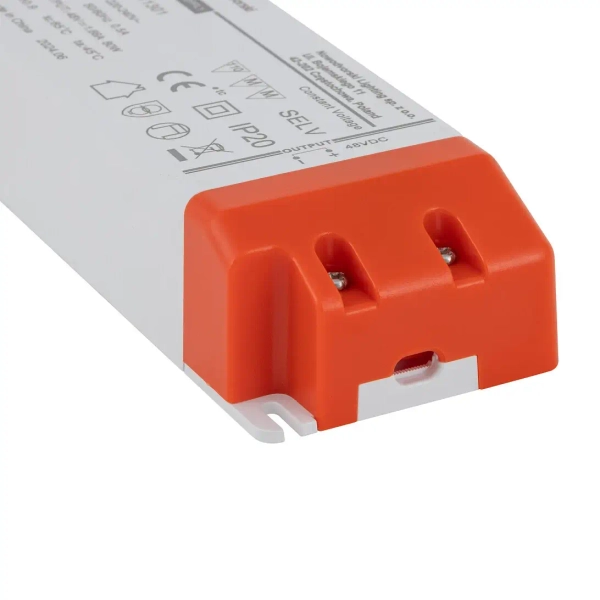 Transformator do szyn 1-obwodowych 49V 80W 11301 biały