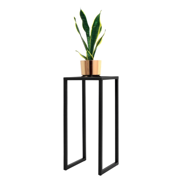 Stojak na kwiaty Kaja Home KS-07 KWIETNIK ECO M metalowy czarny