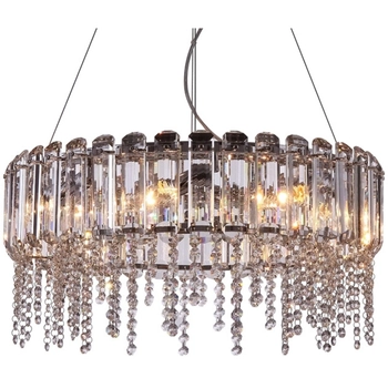 Kryształowy żyrandol Hail MOD097PL-08CH Maytoni okrągły glamour chrom