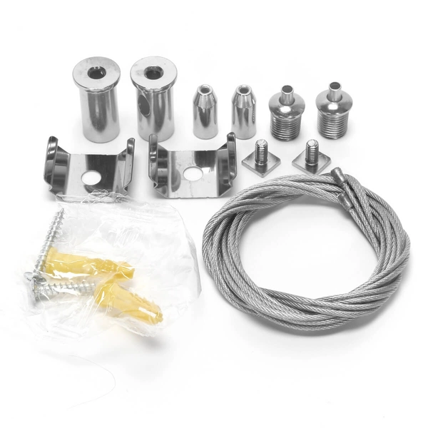 Natynkowa lampa liniowa 1041 Domeno LED 40W 3000K nad wyspę czarna