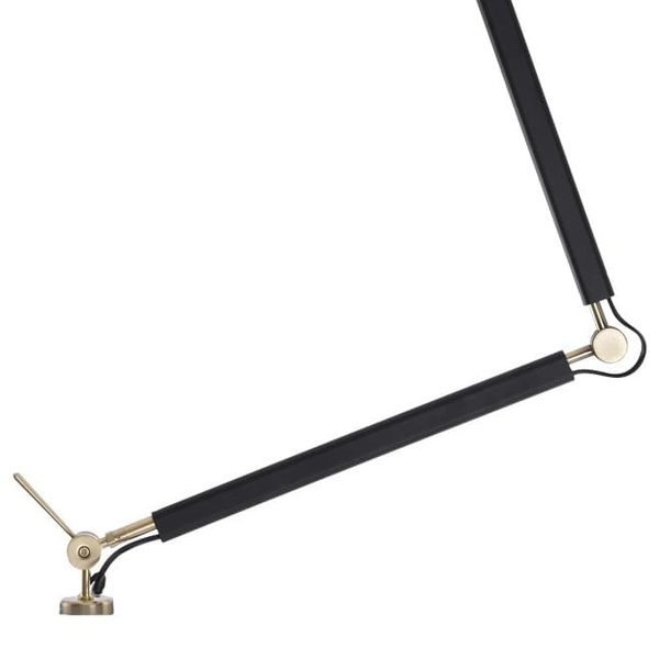 Stelaż do lampy wiszącej Zyta AZ4189 do przedpokoju czarna złota
